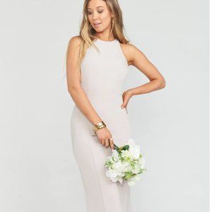 Show Me Your Mumu: Chicago High Neck Gown